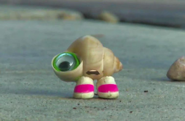 Marcel the Shell, three