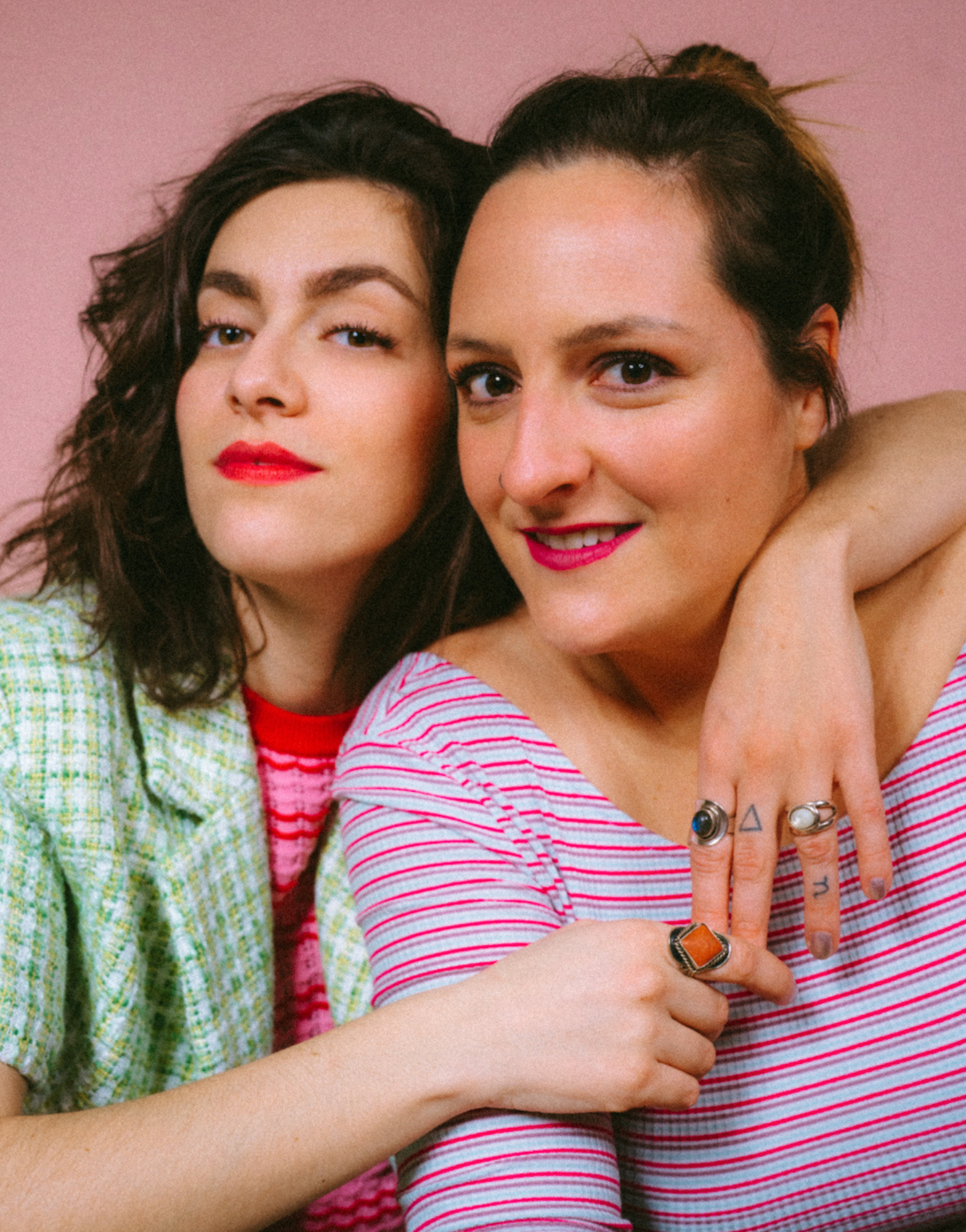 Camille&Justine, members of the Women's Words jury of the Très Court International Film Festival 26th edition